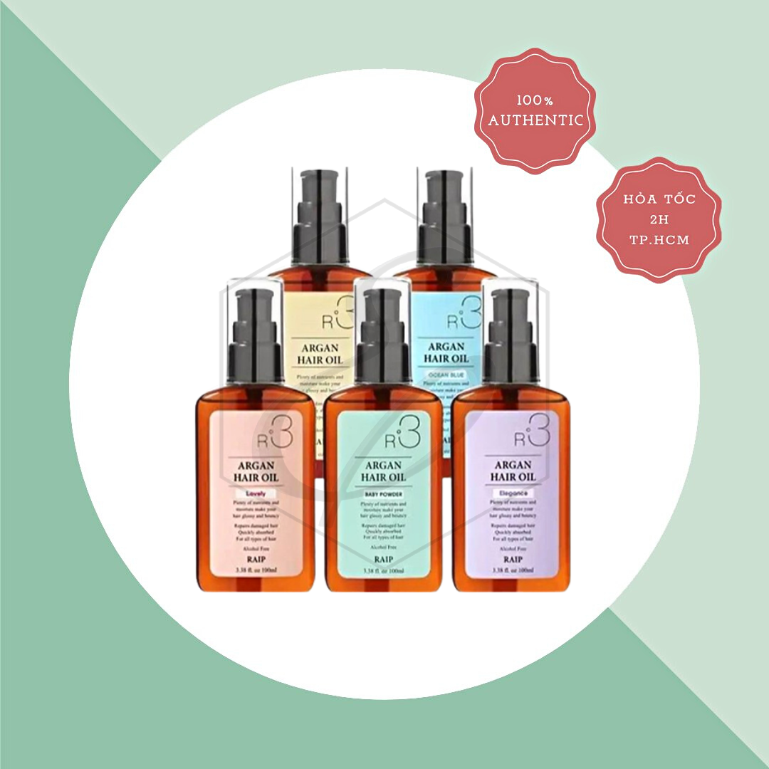 Tinh Dầu Dưỡng Tóc Raip R3 Argan Hair Oil - 100ml